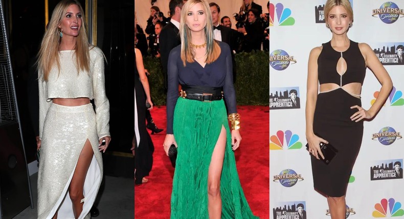 Some of Ivanka Trump's most daring looks.JB Lacroix/Contributor/Getty Images ; Stephen Lovekin/FilmMagic/Getty Images ; Jim Spellman/WireImage/Getty Images