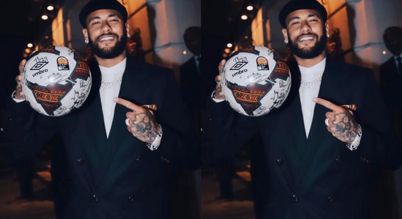 Neymar buys 2021 AFCON final ball for a whopping €160,000