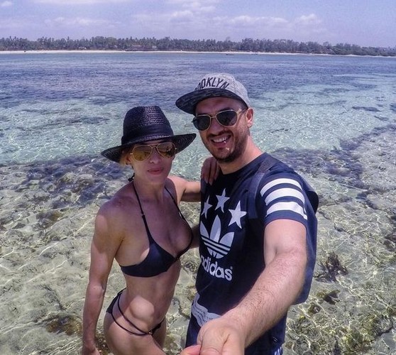 Ewa Chodakowska i Lefteris Kavoukis