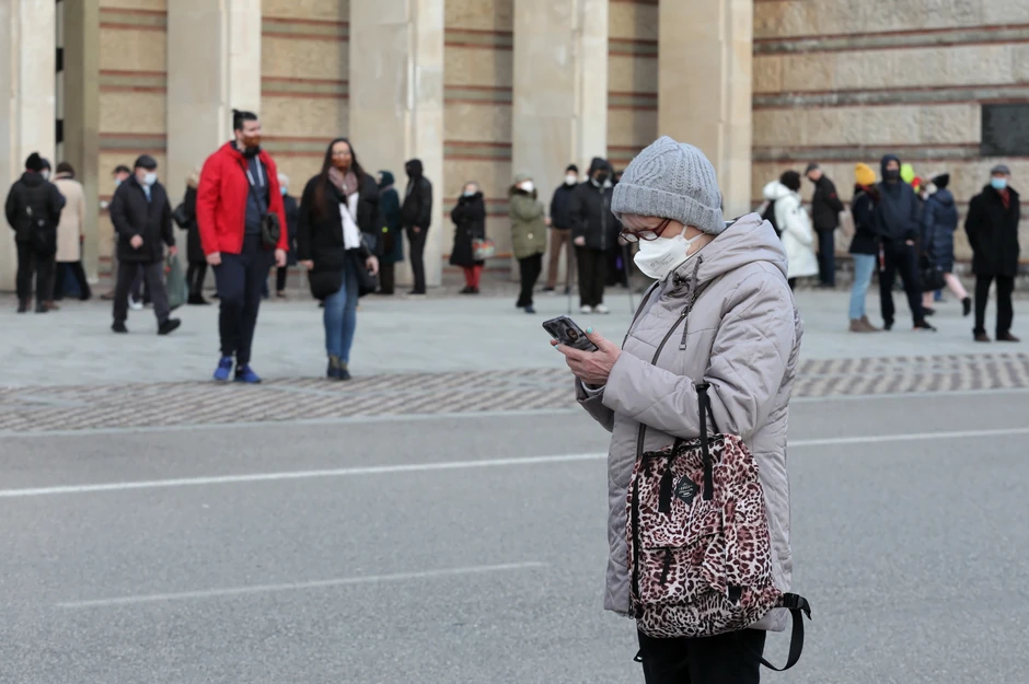 Centar za vakcinisanje u Varšavi