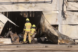Przedsiębiorcy z Marywilskiej stracili wszystko. Wojewoda mazowiecki zapowiedział pomoc dla najemców
