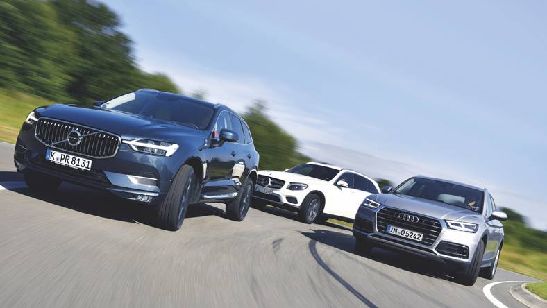 Nowe Volvo XC60 vs nowe Audi Q5 i Mercedes GLC który SUV