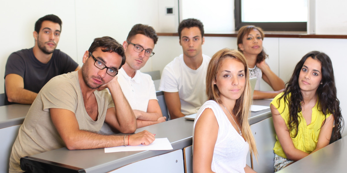 Studenci, studia, nauka, szkoła