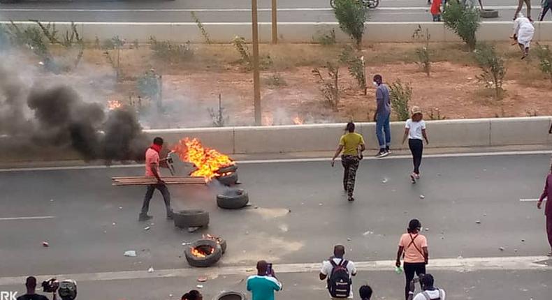 Des manifestants ont envahi la VDN