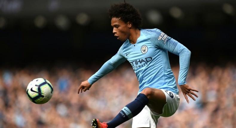 The skilful Leroy Sane scored for Manchester City in the champions' 3-0 Premier League win at home to Fulham on Saturday