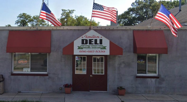 Hometown International's sole asset was this deli in Paulsboro, New Jersey.Google Maps