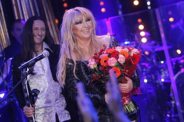 Maryla Rodowicz na premierze albumu '50'