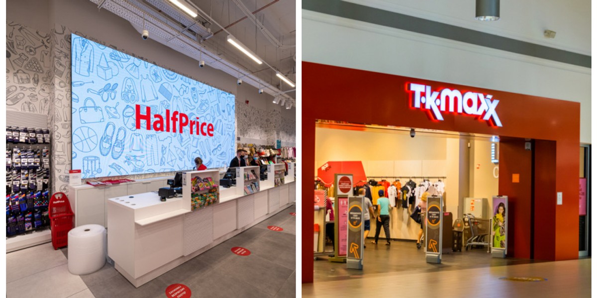 Sieć HalfPrice do końca roku ma mieć 60 sklepów. TK Maxx ma ich ponad 45, ale jego salony są zdecydowanie większe od sklepów nowej sieci