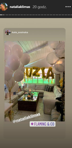 Natalia Klimas urządziła baby shower