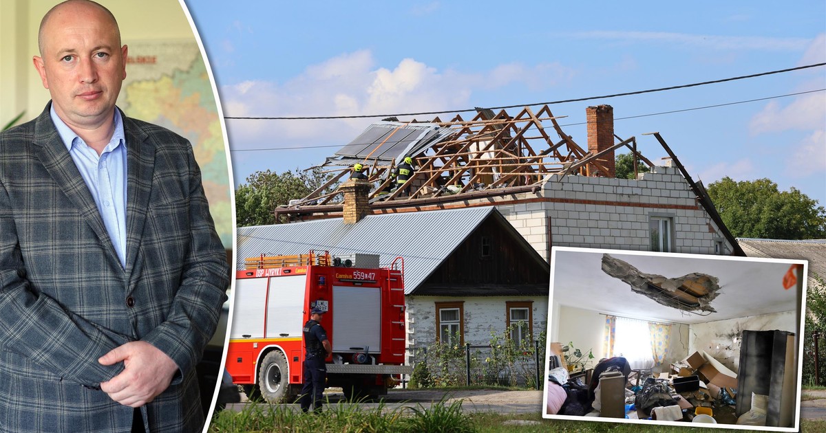 Polska rakieta zniszczyła im dom. Rodzina z Wyryków wciąż czeka. "Po kilku dniach widzieliśmy to, co się zadziało"