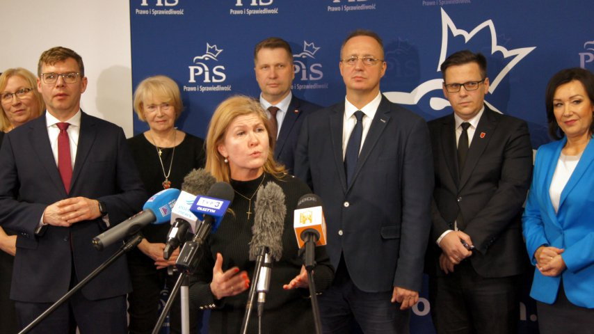 ''Będziemy chodzić po domach i przekonywać''. Przemysław Czarnek wspiera PiS w Olsztynie
