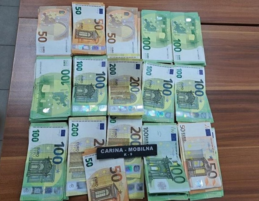 Sprečeno krijumčarenje novca