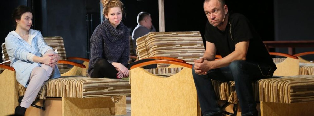 "Lód" Teatr Narodowy, Bożena Stachura , Milena Suszyńska , Mariusz Bonaszewski