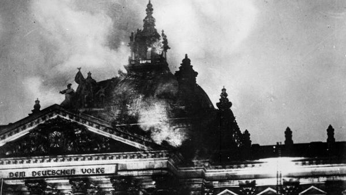 Niemcy pożar Reichstag