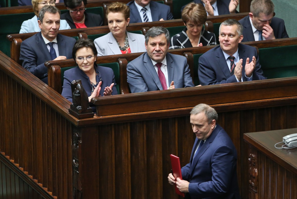 Minister spraw zagranicznych Grzegorz Schetyna