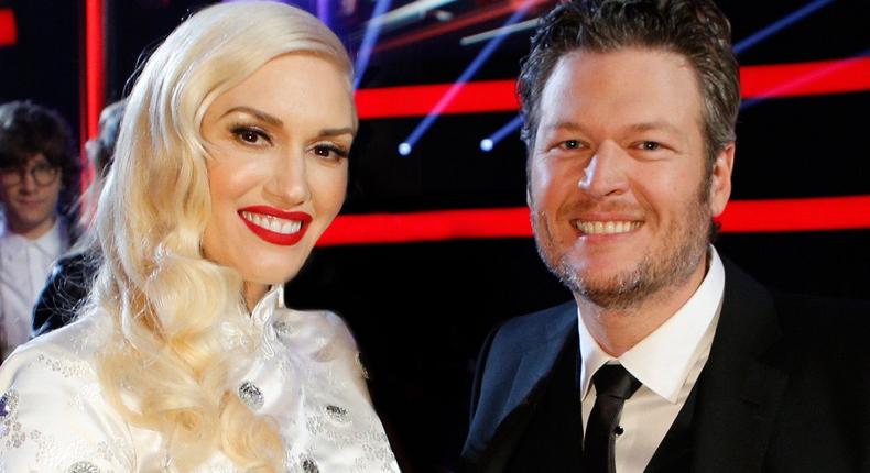 Gwen Stefani and Blake Shelton