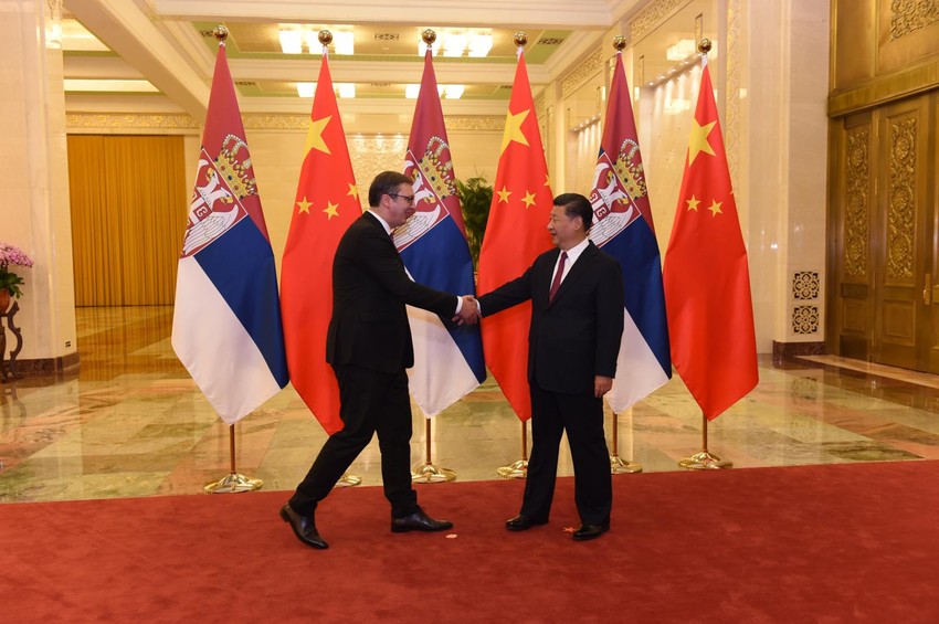 Aleksandar Vučić i Si Đinping u Pekingu