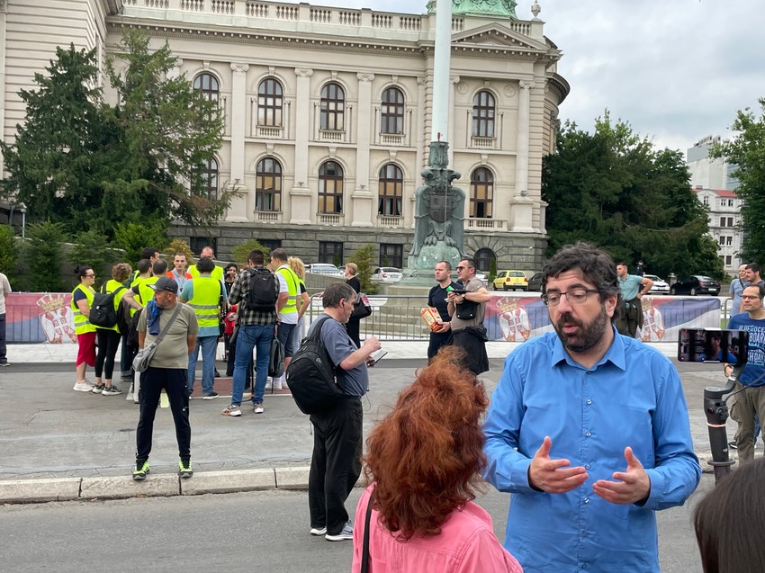 Radomir Lazović: Promena karaktera protesta zavisi od toga da li je opozicija iscrpela sve mogućnosti