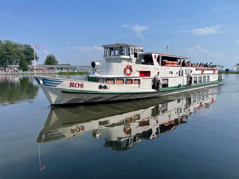 Mazury z łódki wyglądają najpiękniej