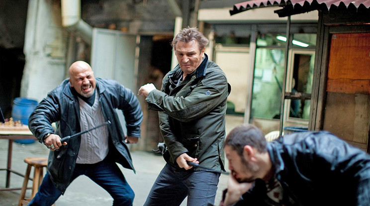 Habár már nem mai gyerek, Liam Neeson szívesen vállalja filmjeiben a verekedős jeleneteket is /Fotó: Profmedia-Red Dot
