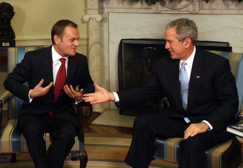 Donald Tusk George Bush