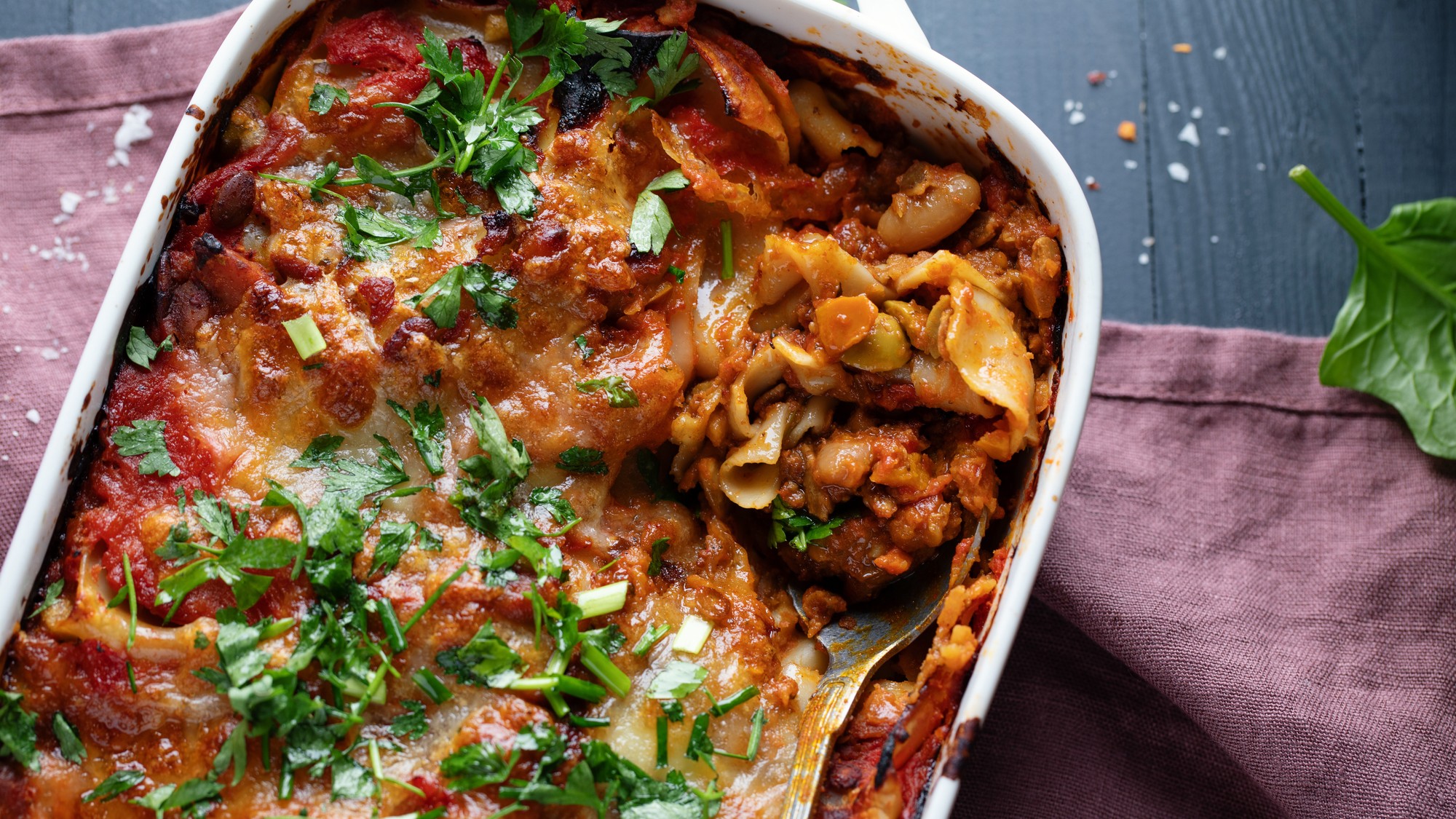 Tradičné talianske lasagne.