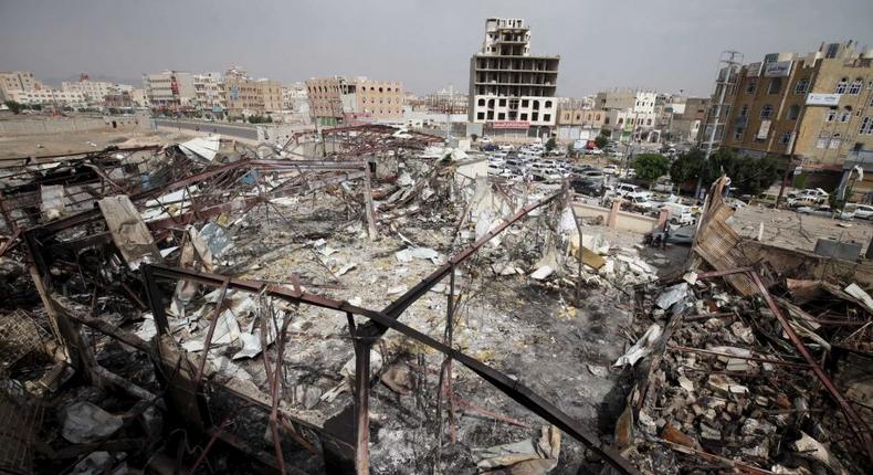 Air strikes kill 15 civilians in Yemen, hours before truce -residents