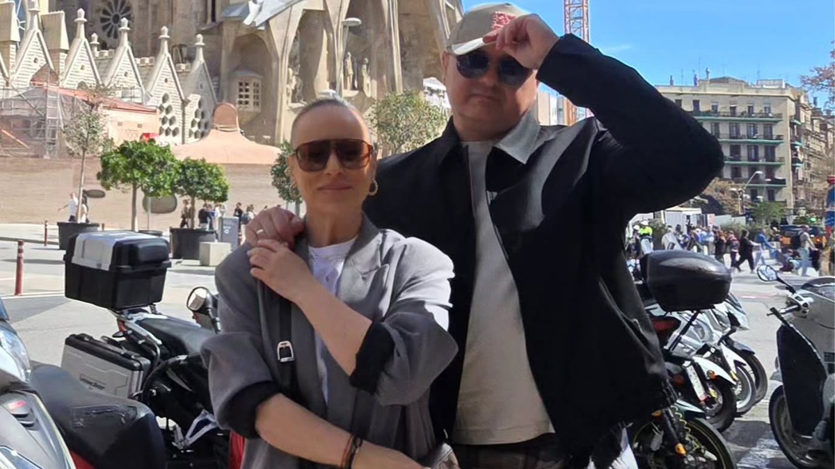 Slađa Alegro sa mužem 