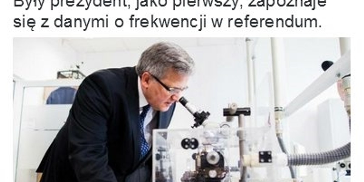 Internauci obśmiali referendum