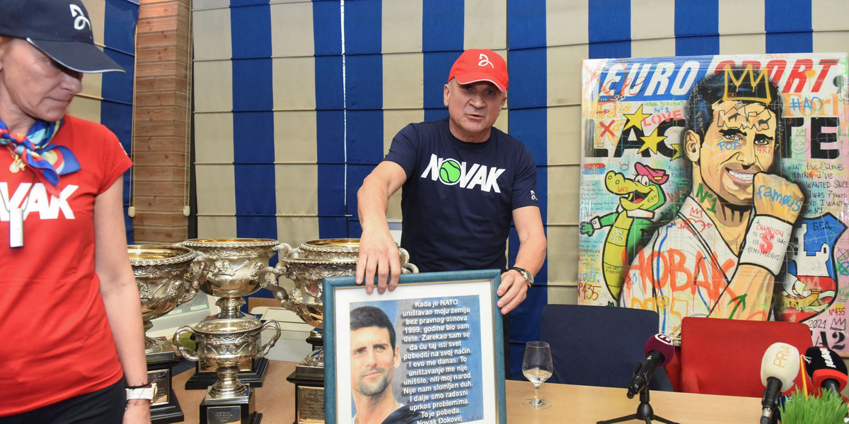 Ojciec Novaka Djokovicia nie wytrzymał po decyzji władz Australii.