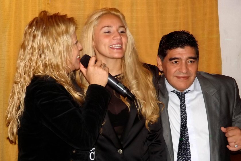 Diego Maradona i Rocio Oliva nie kryją swojej miłości!