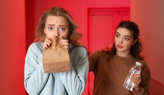 Ako je reakcija na stres intenzivna, može da dovede do napada panike