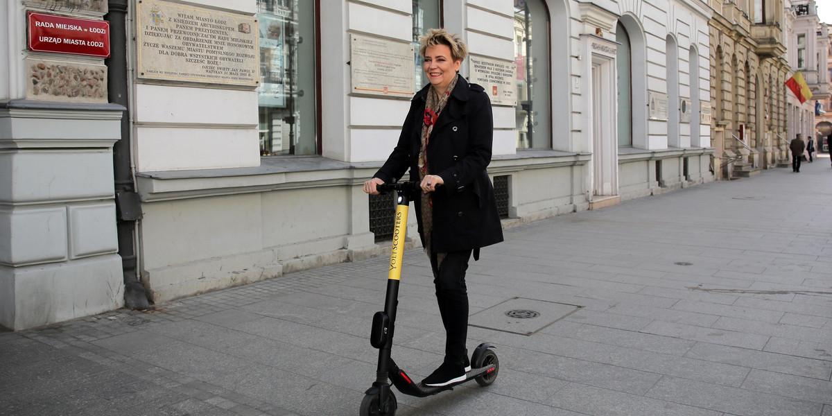 Hulajnogi elektryczne już w Łodzi!