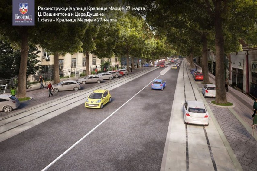 Novi izgled Ulice cara Dušana