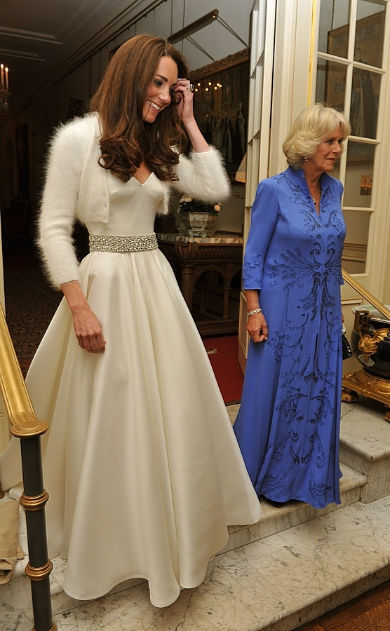 Kate Middleton w sukni weselnej