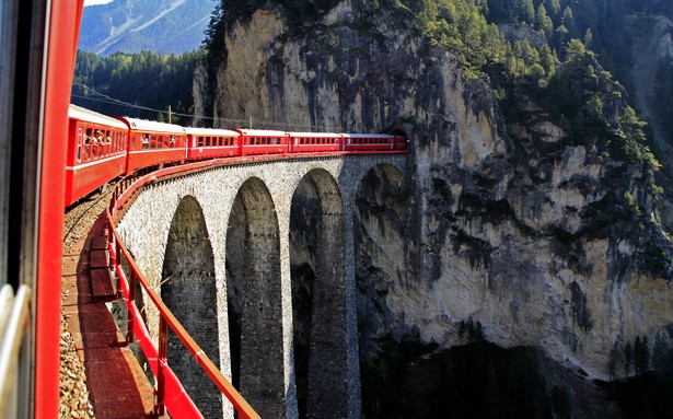 Glacier Express, Szwajcaria