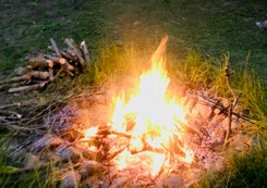 Czy można palić ognisko w ogrodzie 2025? Czy można palić ognisko na swojej działce? Jaki mandat za palenie ogniska?