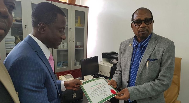 INEC recognises Uche Ogah as Abia Governor