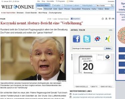 Niemiecki "Die Welt" o "wyłącznie polskiej winie"