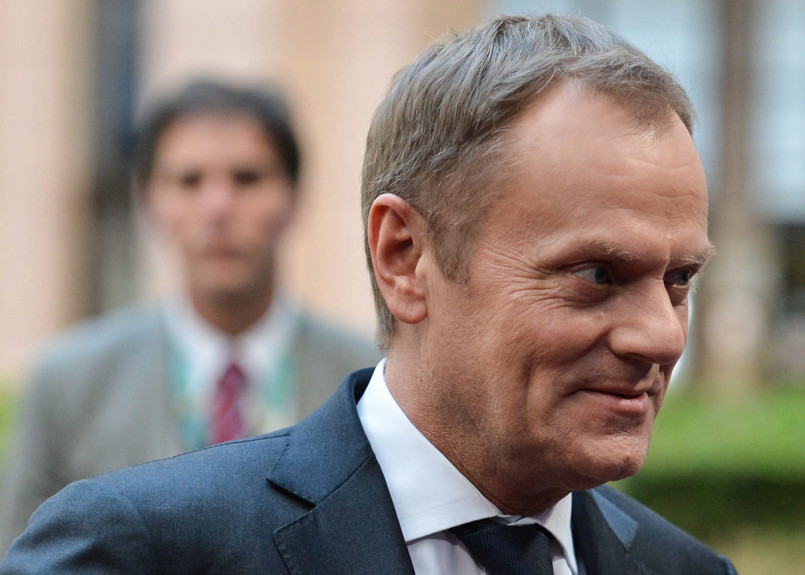 Donald Tusk na unijnym szczycie w Brukseli