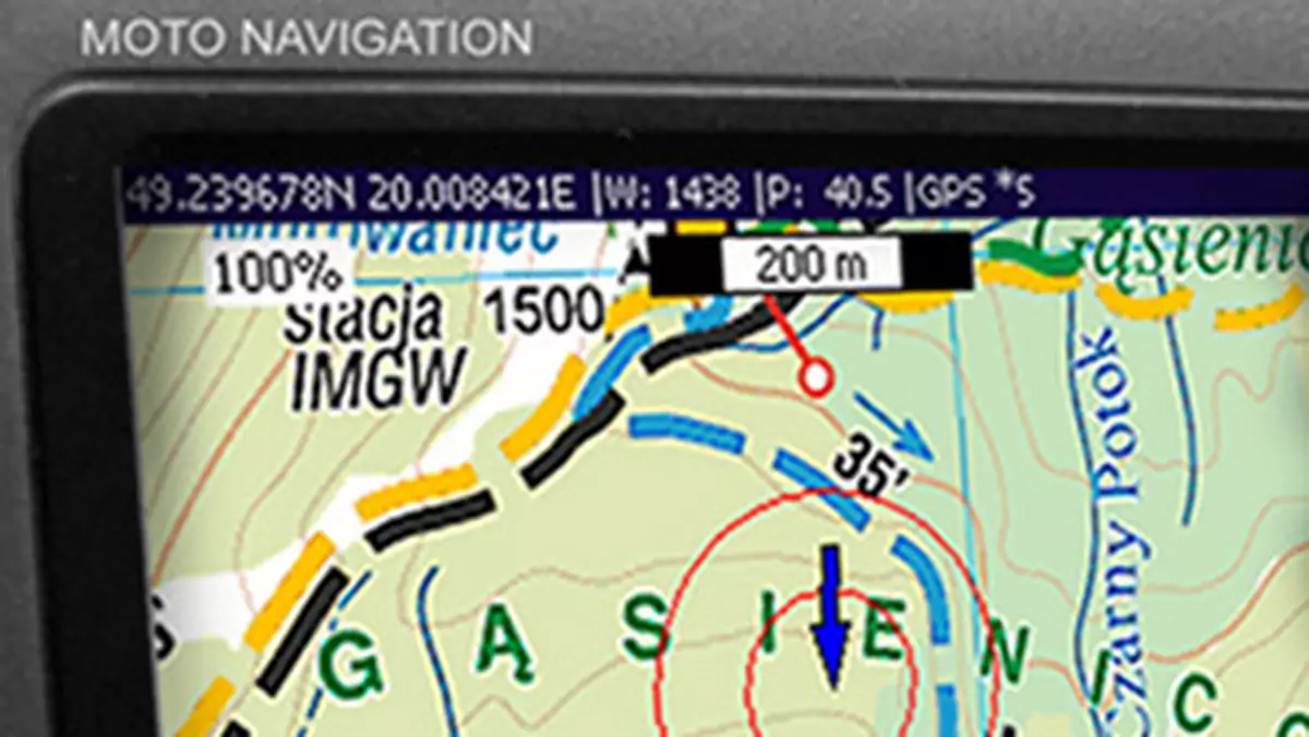 Nawigacja GPS do samochodu i na rower