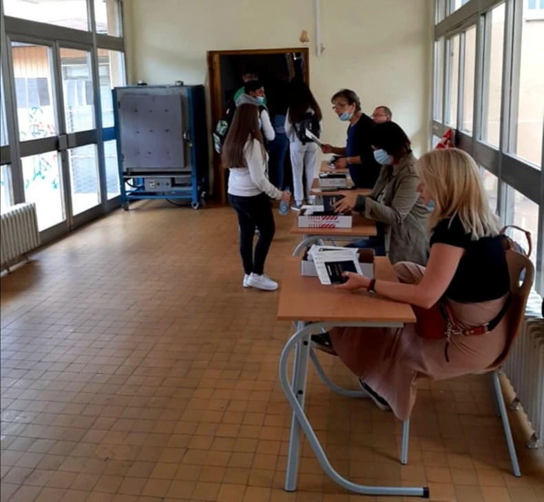 Niš, dezinfekcija pa rešavanje zadataka