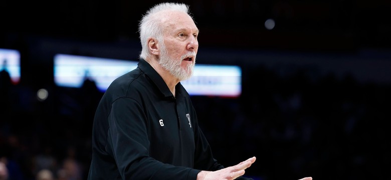 Spurs muszą radzić sobie bez trenera. Popovich wróci w czwartek