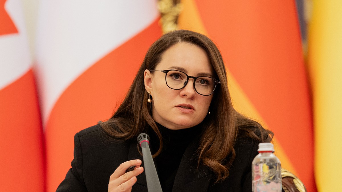 Ukrajinska premijerka Julija Sviridenko