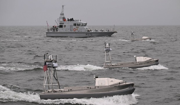 Ilustracija (bespilotno površinsko plovilo USV u Gdanjskom zalivu, Poljska, tokom NATO vežbi 15. juna)