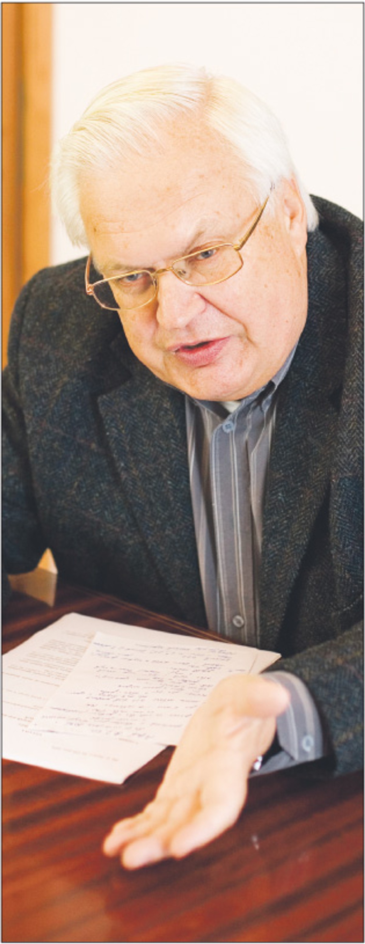 Jan Błeszyński, profesor zwyczajny na Wydziale Prawa i Administracji UW, specjalista w zakresie prawa cywilnego, autorskiego oraz własności intelektualnej, radca prawny, konsultant prawny wielu organizacji autorskich, ekspert rządowy i parlamentarny przy pracach nad nowelizacją prawa autorskiego Fot. Marek Matusiak