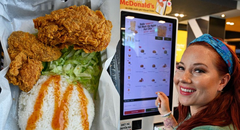 During my stop at a McDonald's in Ho Chi Minh City, I tried items that are available globally and ones that are exclusive to Vietnam.Megan Gilbert