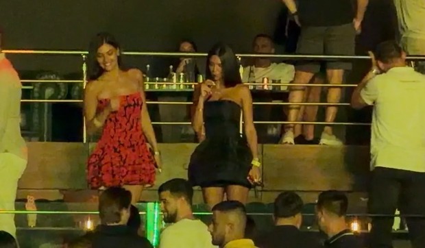 Đina Džinović na nastupu Aleksandre Prijović