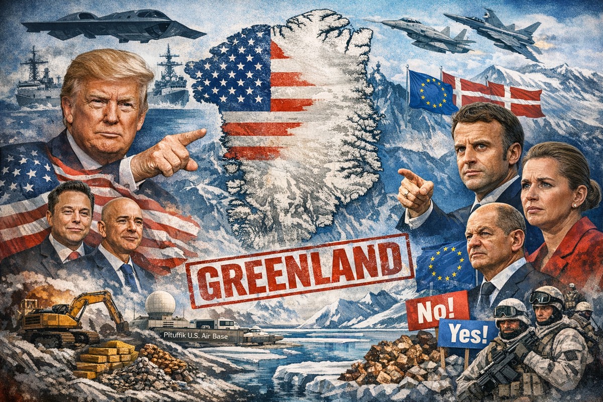 Grenlandia dzieli świat