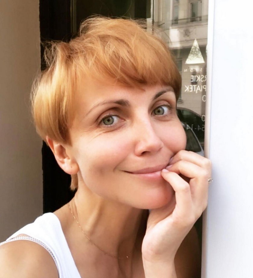 Nowa fryzura Katarzyny Zielińskiej